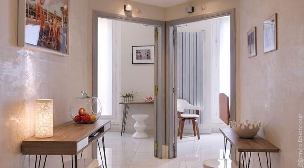 L’entrée des chambres VIP